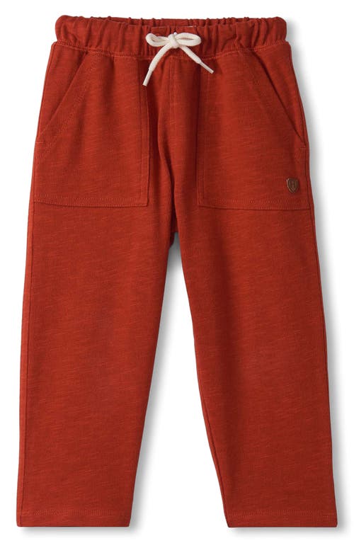 Hatley On The Ranch Print Long Sleeve T-shirt & Sweatpants Set In Red