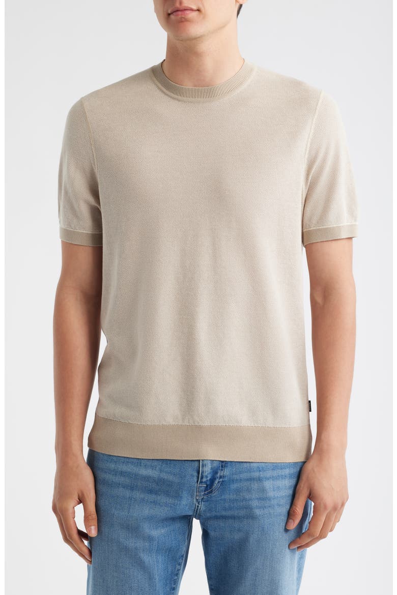 Jianfranco Cotton T-Shirt, Main, color, BEIGE
