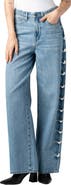 BLANKNYC Franklin Studded Barrel Leg Jeans