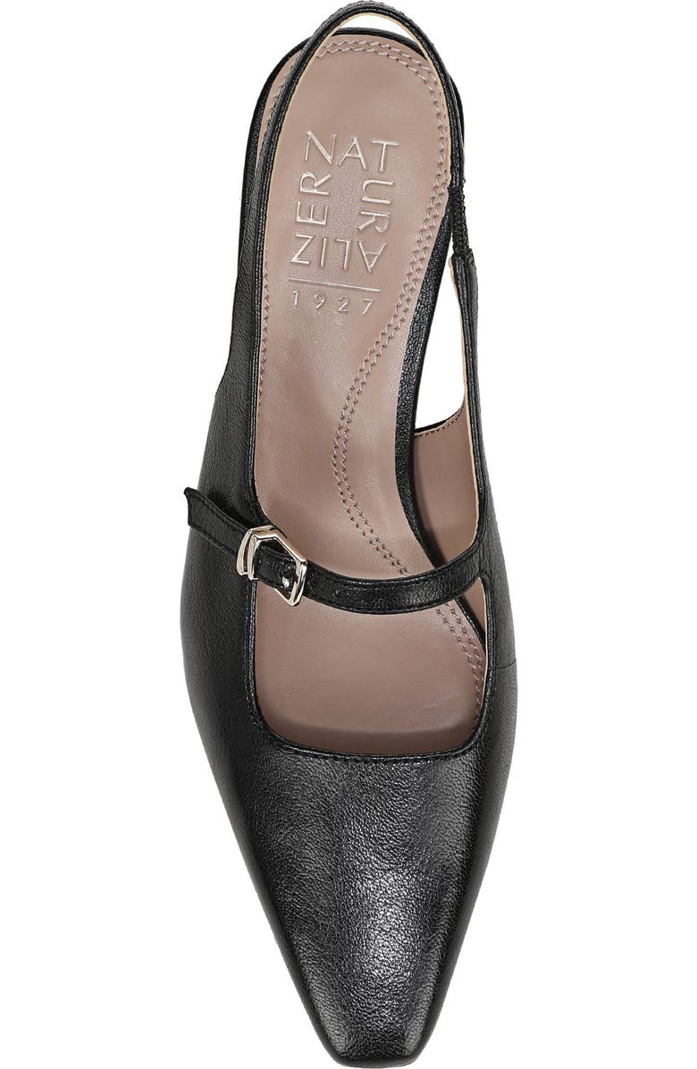 Naturalizer Gemini Slingback Mary Jane Kitten Heel Pump, Alternate, color, Black