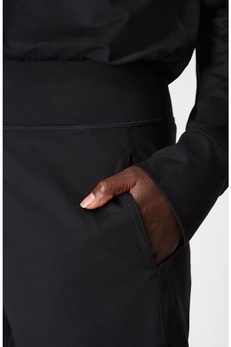 Gary Long Sleeve Jumpsuit, Alternate, color, BLACK