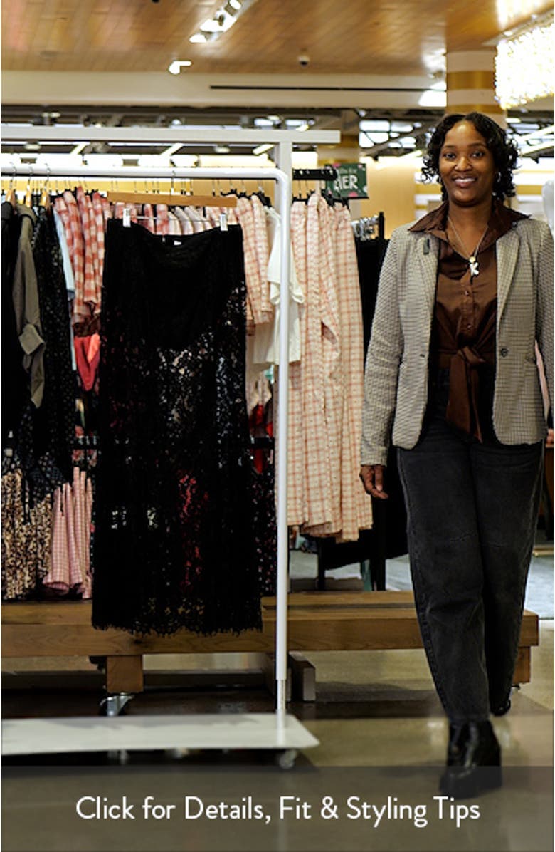 Cosette Semisheer Lace Maxi Skirt, sales video thumbnail