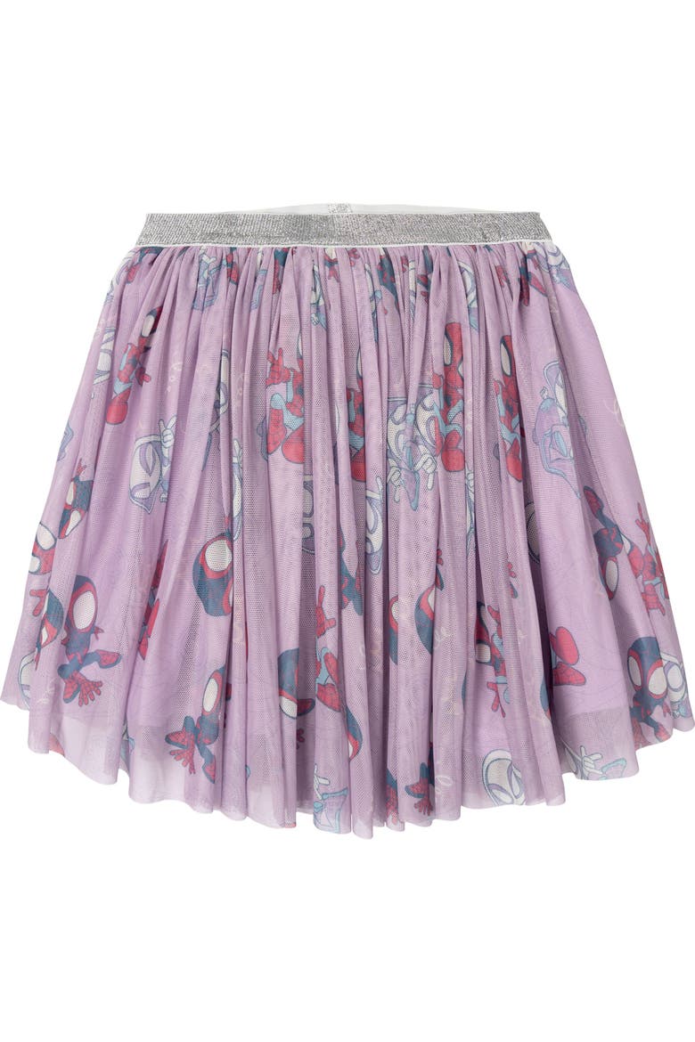 Spidey and His Amazing Friends Fleece Sweatshirt and Tulle Skirt Set, Alternate, color, Tusk Ghost Spider