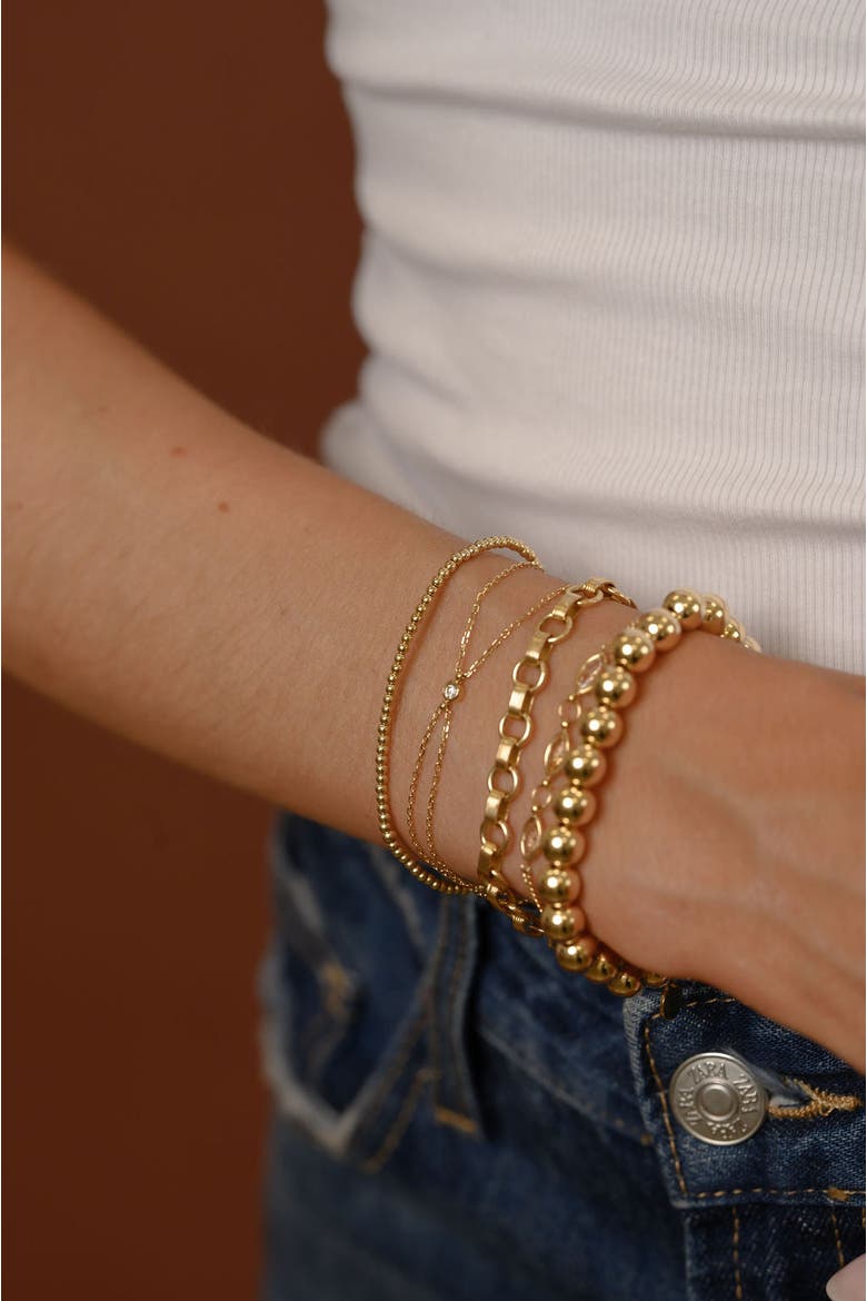 Bellagio Bracelet, Alternate, color, Gold