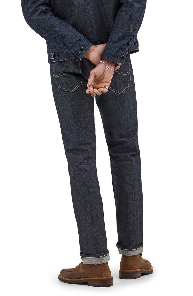 Lee 101 Z Regular Straight Leg Jeans, Alternate, color, Dry Indigo