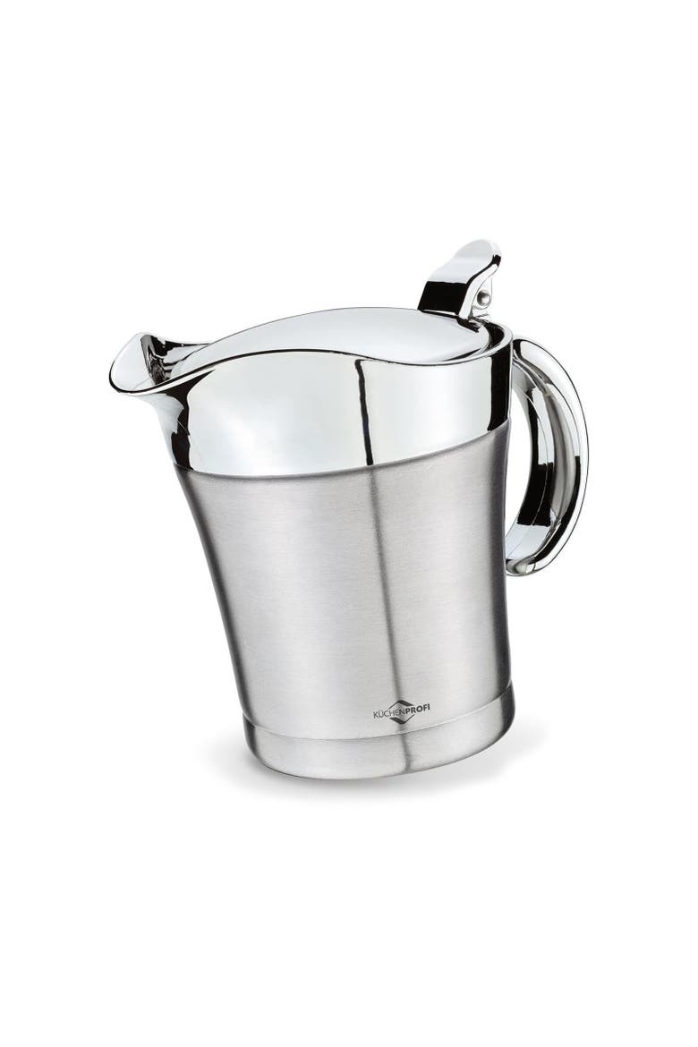 Elegance Stainless Steel Gravy Boat, 16-Ounce, Main, color, Silver