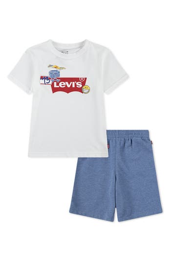LEVI'S® LEVI'S® KIDS' '73 GRAPHIC T-SHIRT & SHORTS SET