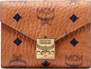 MCM Tracy Trifold Wallet in Visetos