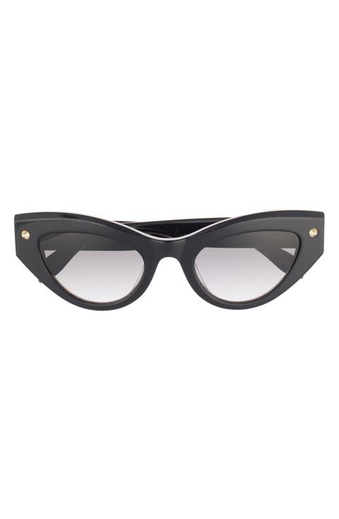52mm Cat Eye Sunglasses
