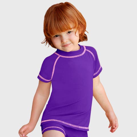 Baby Girls UPF 50+ Short Sleeve Rashguard (Baby)