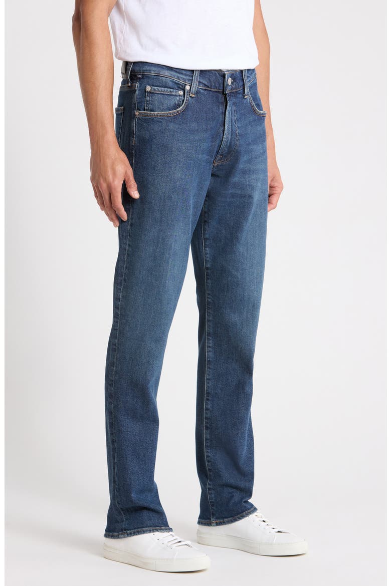 Gage Slim Straight Leg Jeans, Alternate, color, HEIRLOOM DK VINT INDIGO