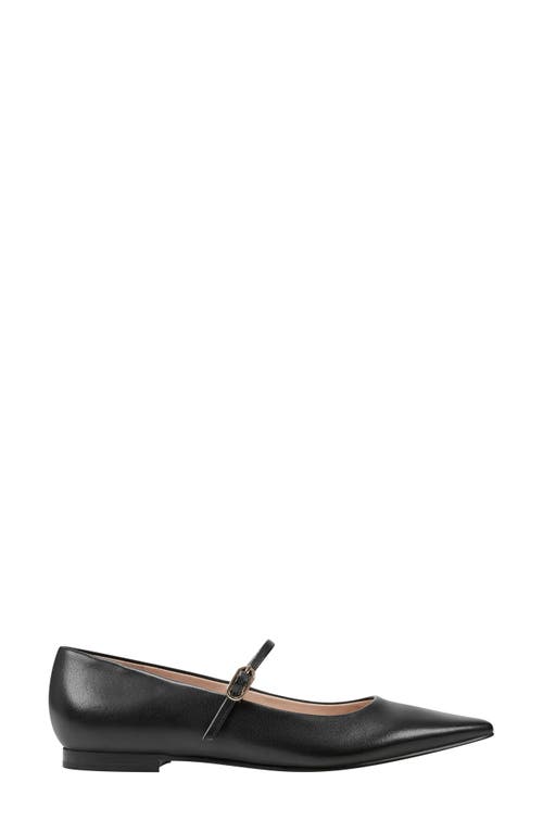Marc Fisher Ltd Daner Pointed Toe Flat In Black