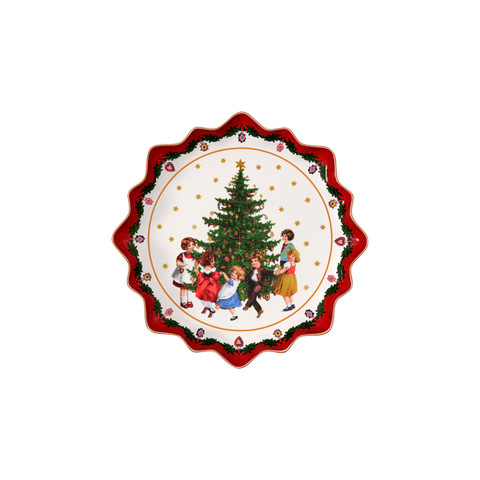 Toy's Fantasy Deep Pastry Plate Children Dancing
