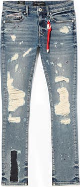 Cult of Individuality Punk 601 Ripped Super Skinny Jeans