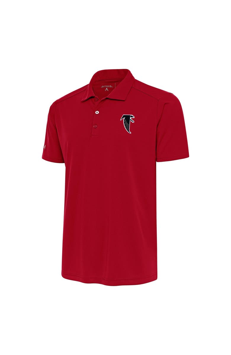 ANTIGUA Men's Antigua Red Atlanta Falcons Throwback Logo Tribute Polo, Main, color, 