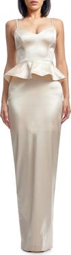 Dress the Population Akiah Satin Gown