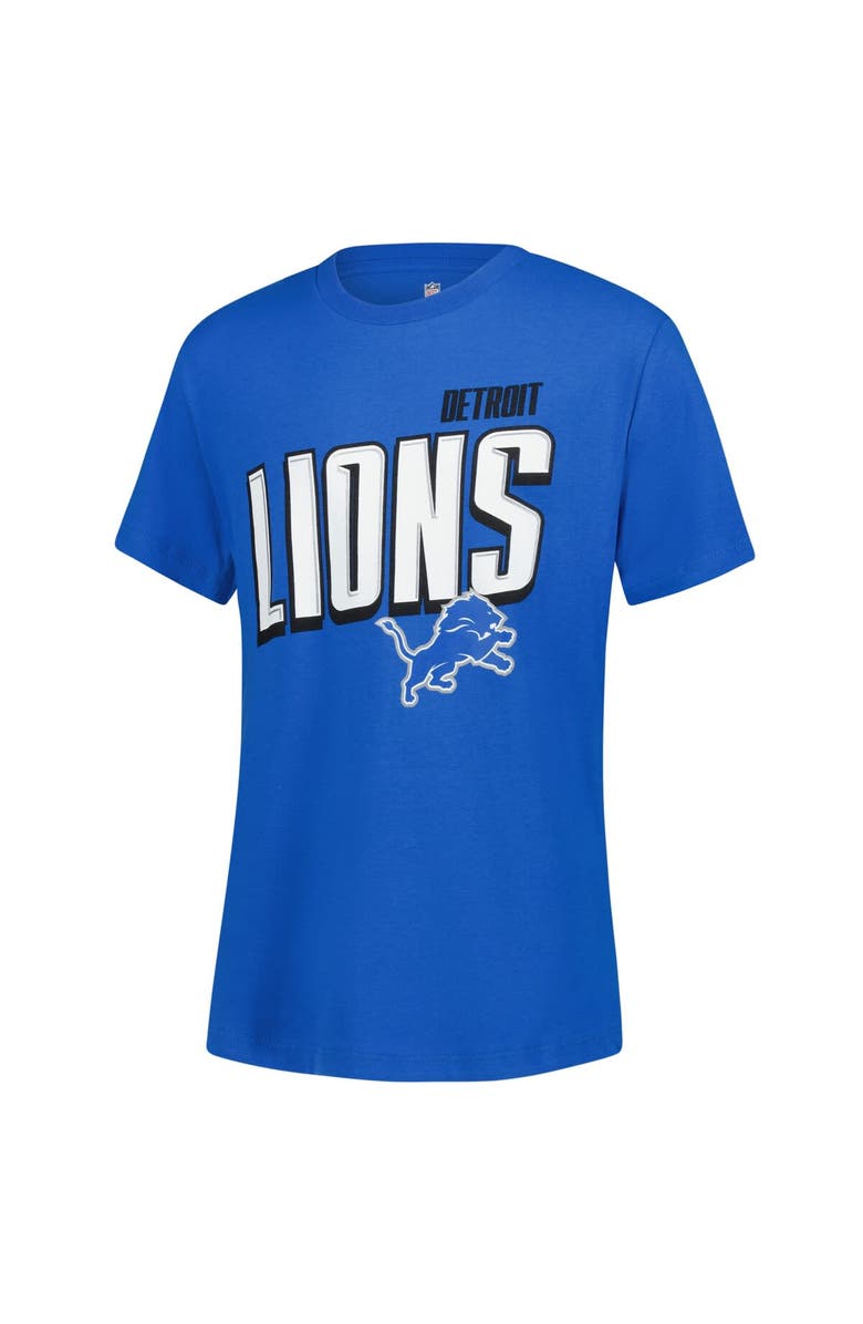 Outerstuff Youth Outerstuff Detroit Lions The Mix Combo T-Shirt Set, Alternate, color, Blue