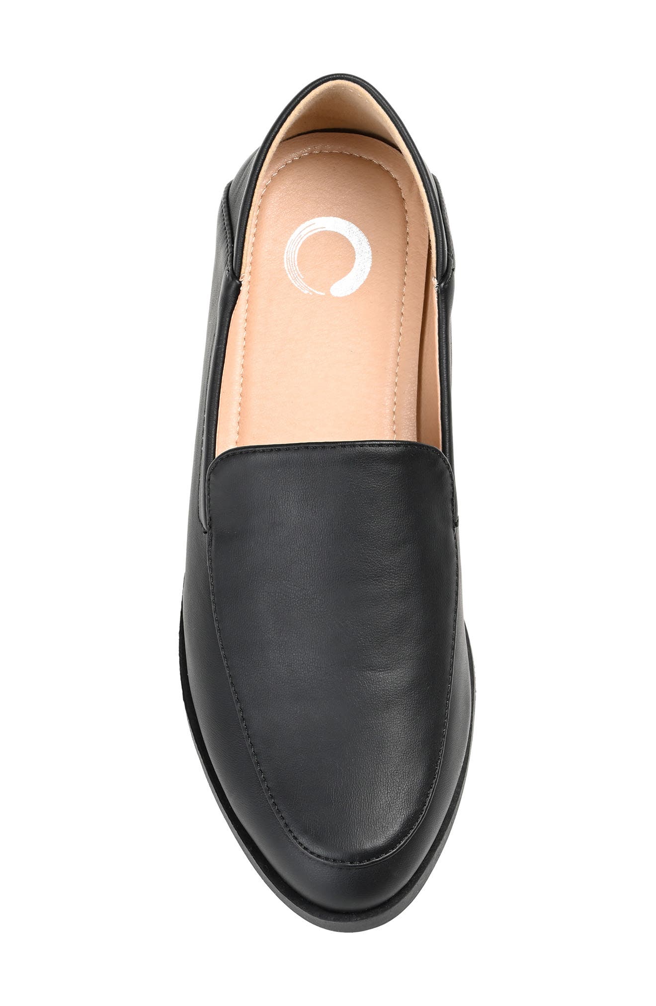 Journee Collection Corinne Flat, Alternate, color, Black