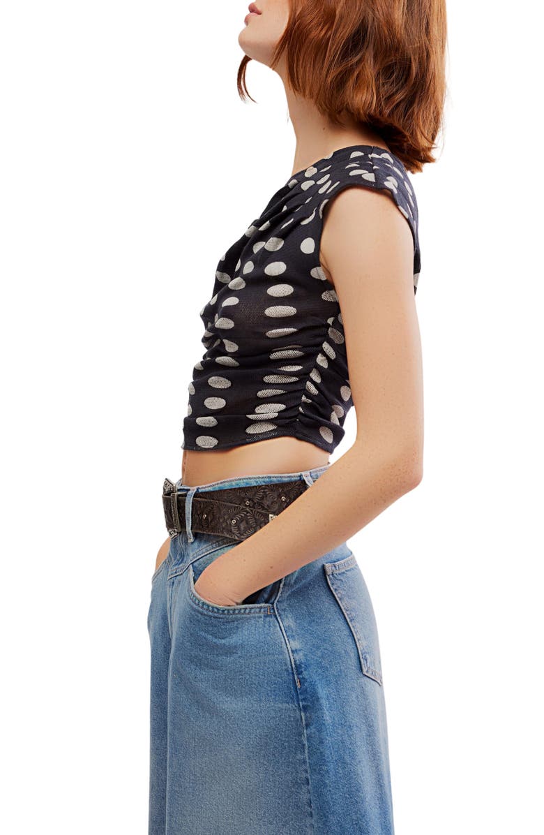 Free People Luna Print Crop Top, Alternate, color, 