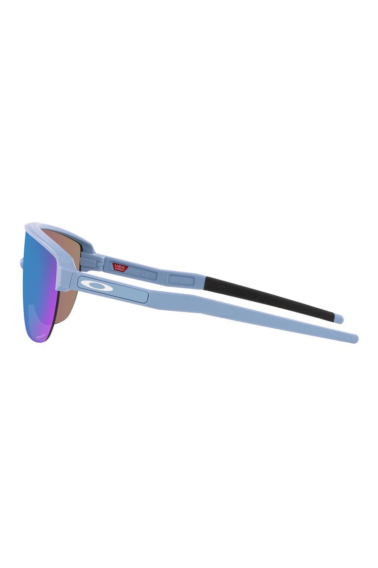 Corridor 42mm Semirimless Prizm™ Shield Sunglasses, Alternate, color, SAPPHIRE