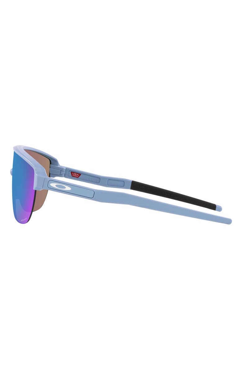 Oakley Corridor 42mm Semirimless Prizm<sup>™</sup> Shield Sunglasses, Alternate, color, Sapphire