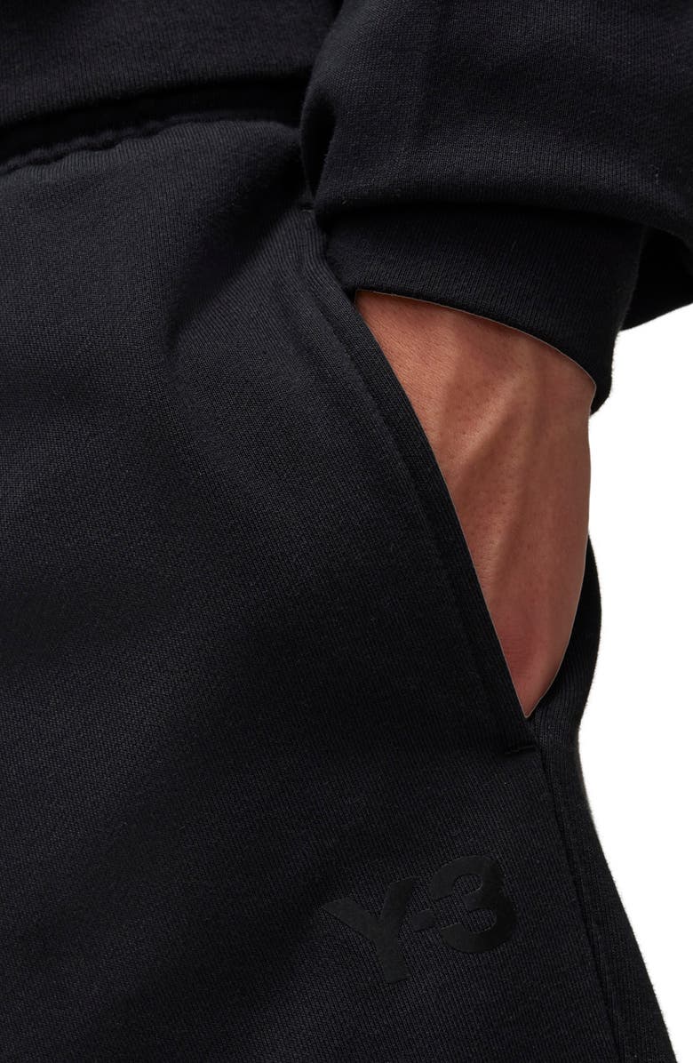 Y-3 Brushed Terry Track Pants, Alternate, color, 