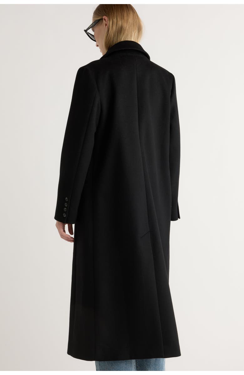 Modern Citizen Ravenna Wool-Blend Maxi Coat, Alternate, color, Black
