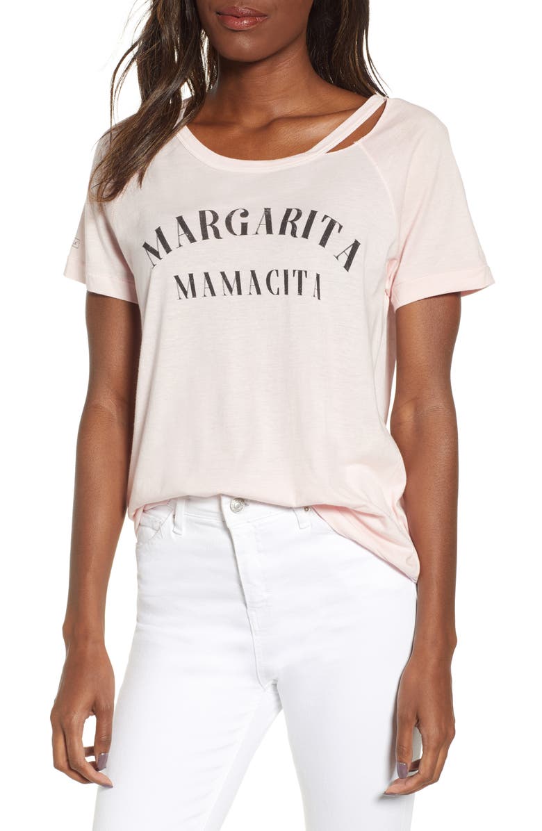 Lira Clothing Margarita Mamacita Distressed Graphic Tee, Main, color, 