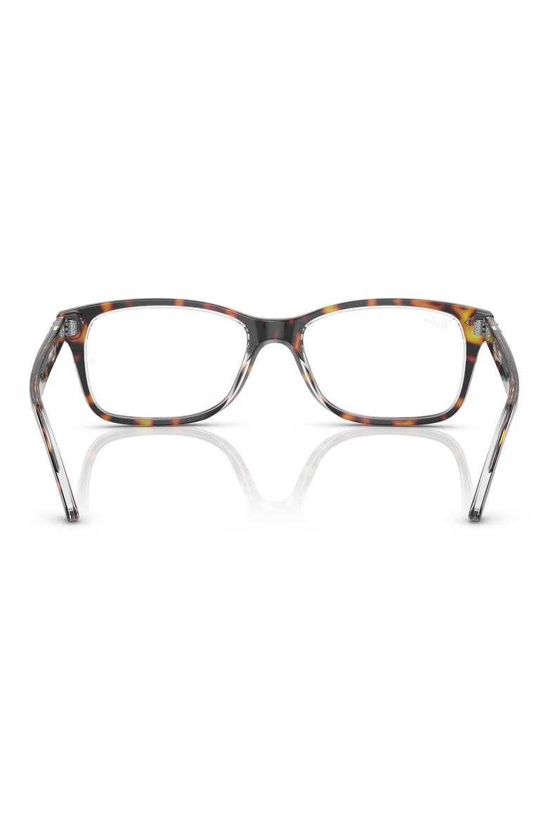 50mm Square Optical Glasses, Alternate, color, HAVANA