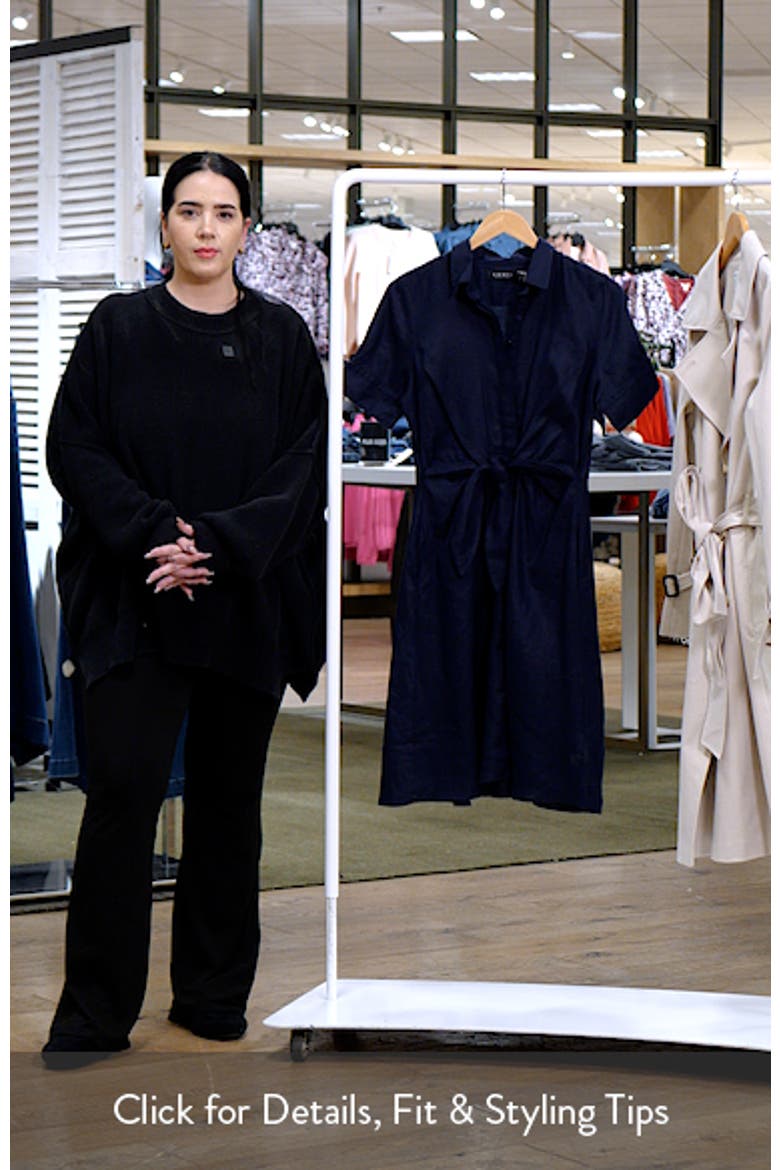Wakana Linen Shirtdress video
