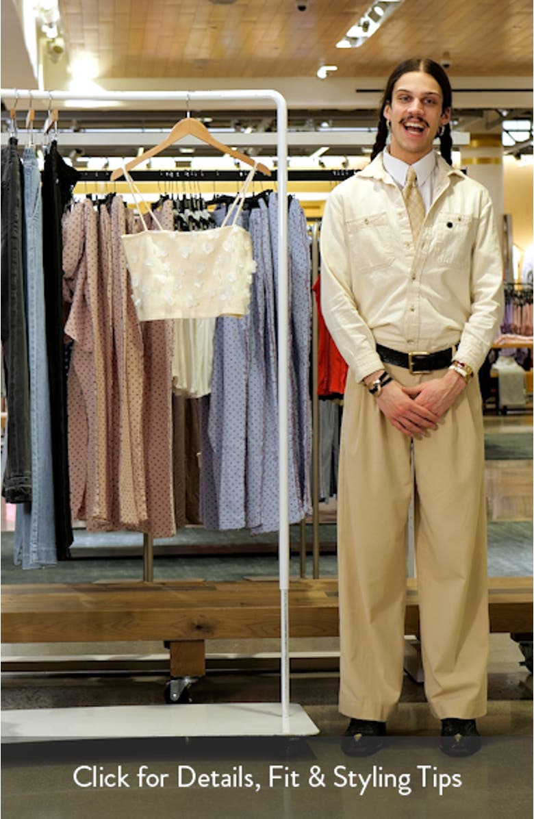 Floral Appliqué Knit Crop Camisole, sales video thumbnail