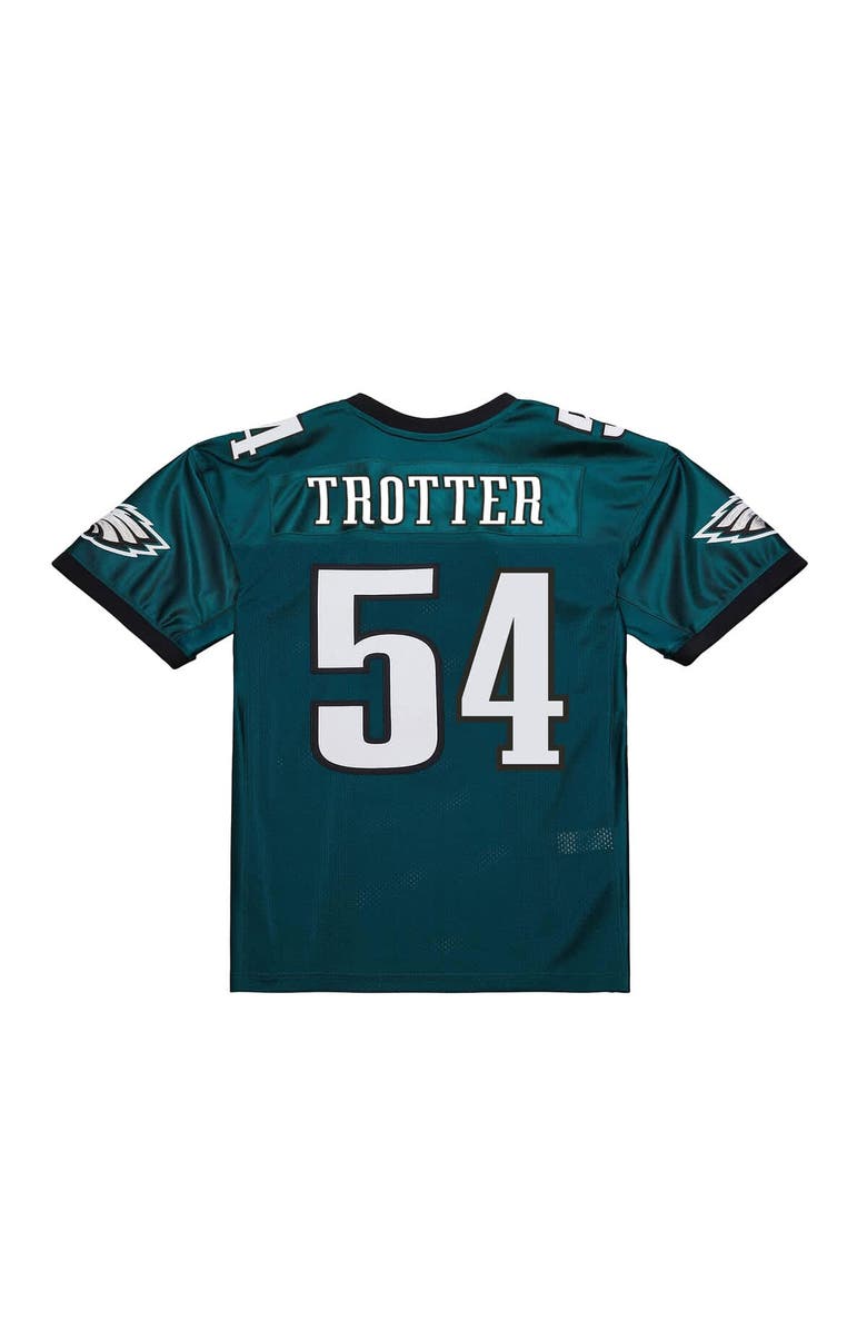 Mitchell 
Ness Men
s Mitchell 
Ness Jeremiah Trotter Green Philadelphia Eagles 2000 Legacy Throwback Replica Jersey, Alternate, color, Green