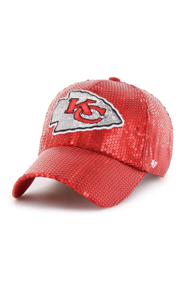 '47 Women's '47  Red Kansas City Chiefs Dazzle Clean Up Adjustable Hat, Main, color, Red