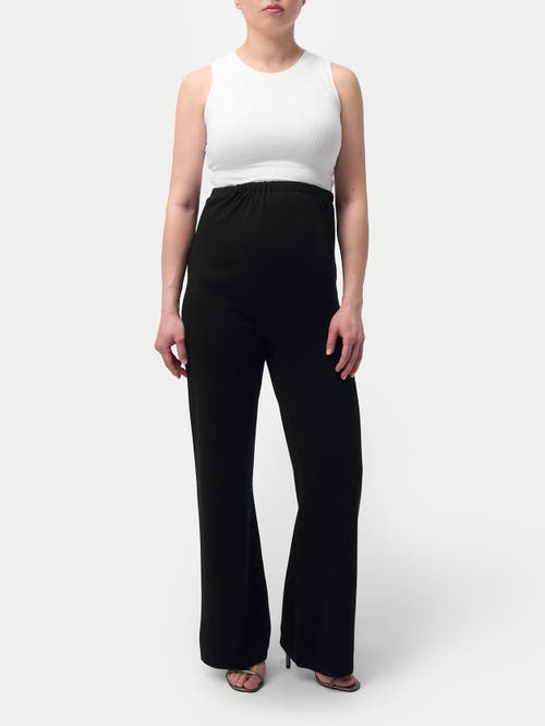 Gobi Mongolian Cashmere Wide-leg Knitted Maternity Cashmere Pants