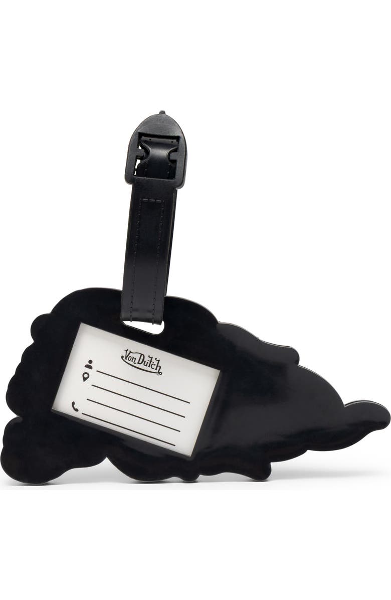 Von Dutch American Heritage 2-Piece Suitcase ID Tag Set with Adjustable Straps, Alternate, color, American Heritage