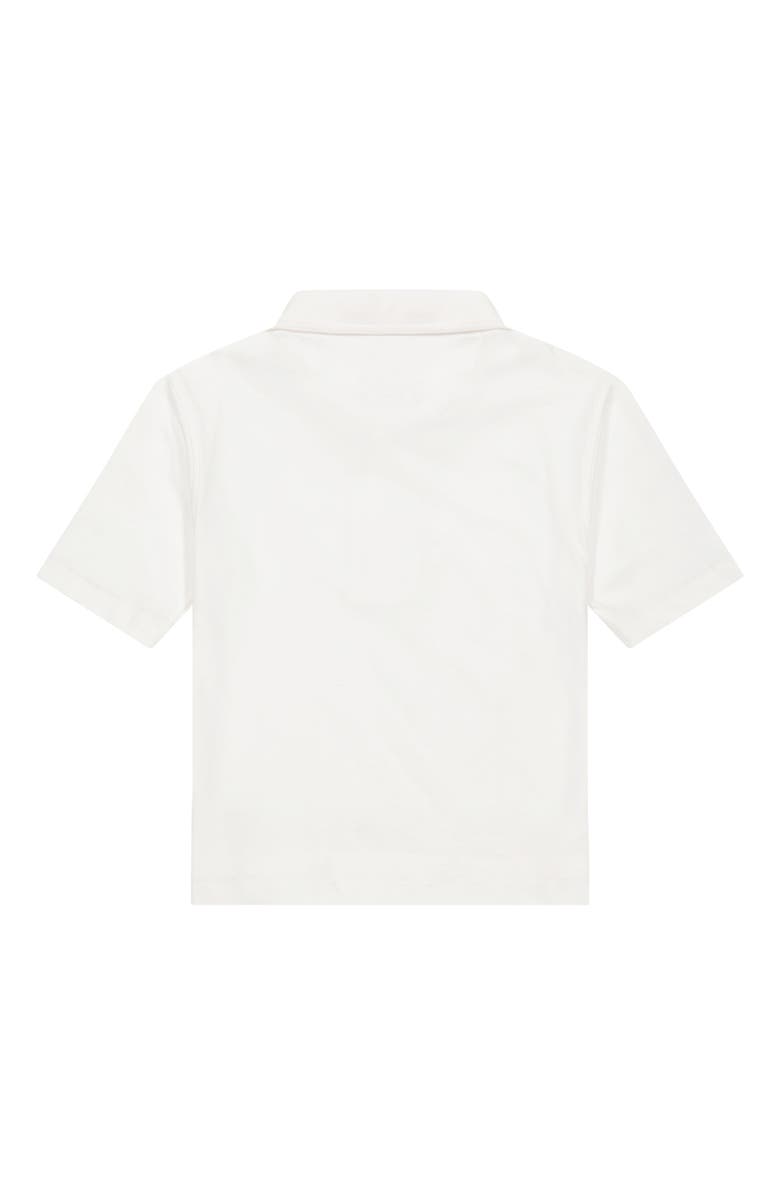 DL1961 Kids' Cotton Polo, Alternate, color, White