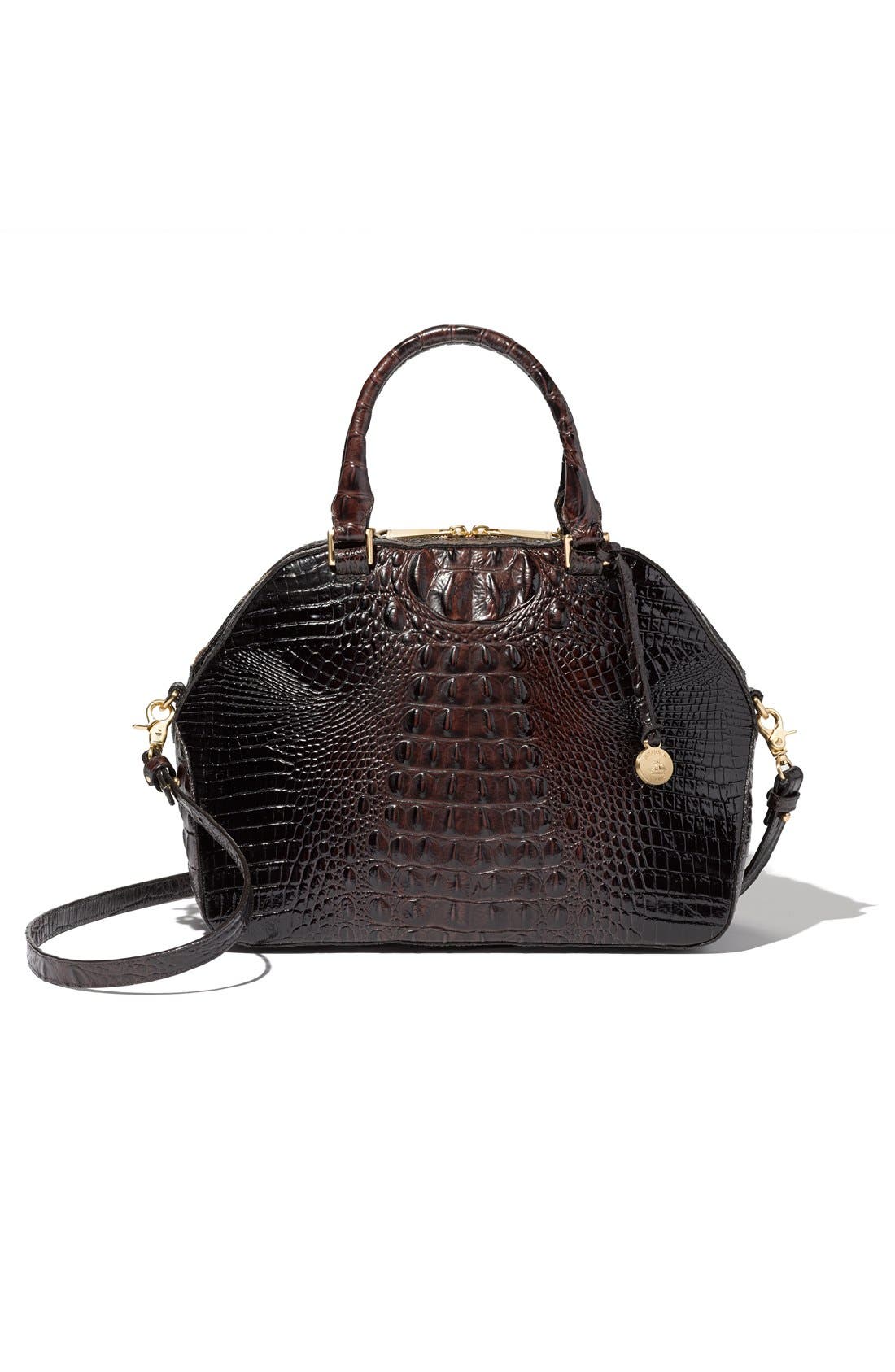 'Camden' Leather Satchel, Alternate, color, ESPRESSO