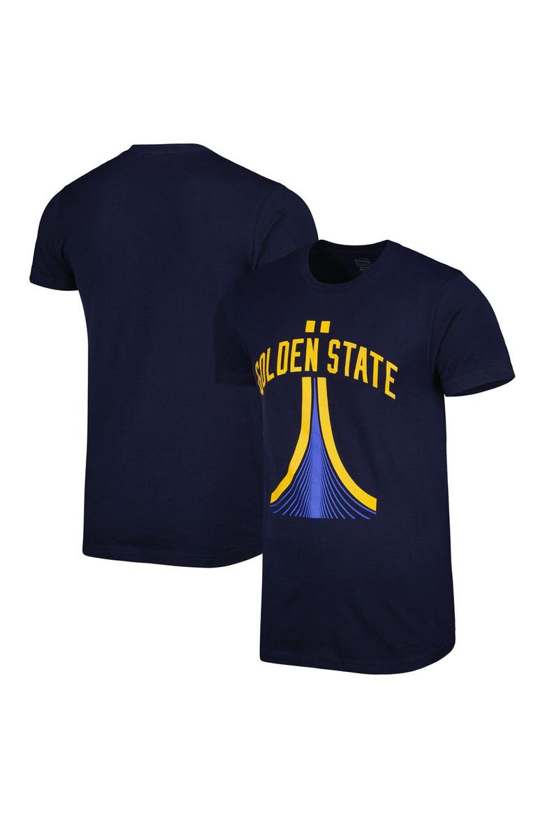 Unisex Stadium Essentials Navy Golden State Warriors Statement Edition Landmark T-Shirt, Main, color, Navy