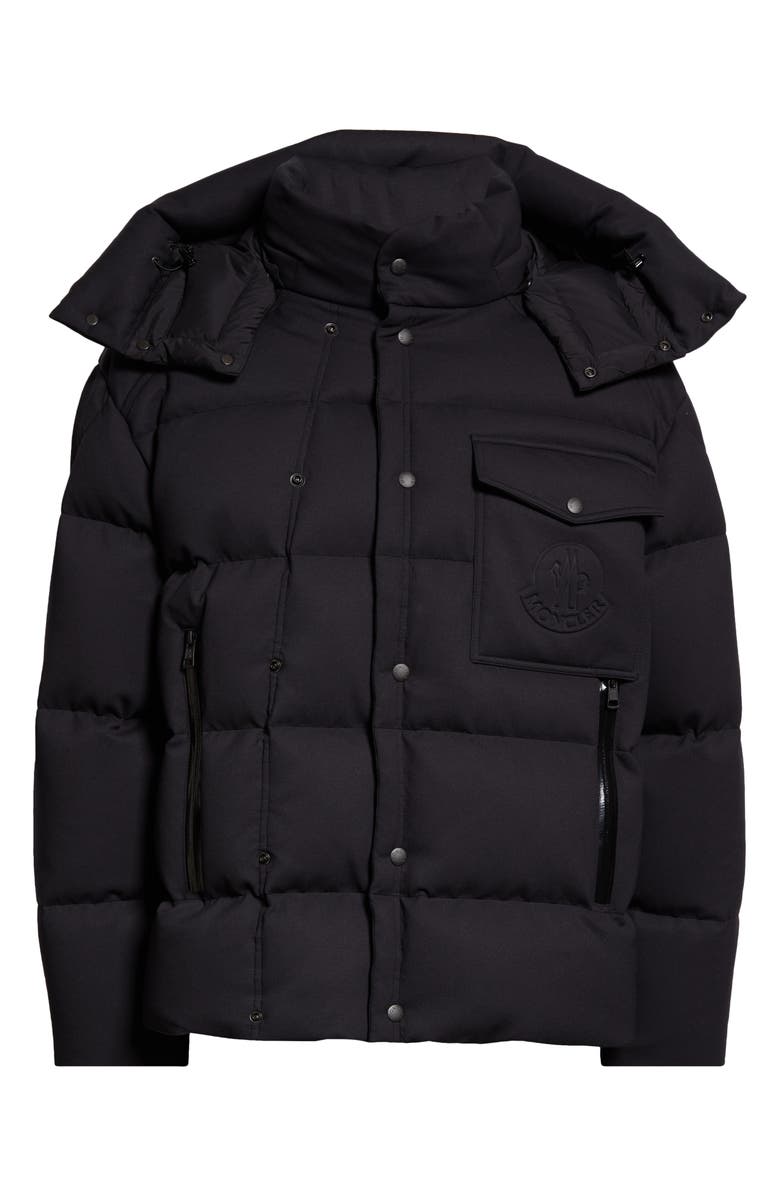 Moncler Karakorum Tech Jersey Down Jacket, Alternate, color, 