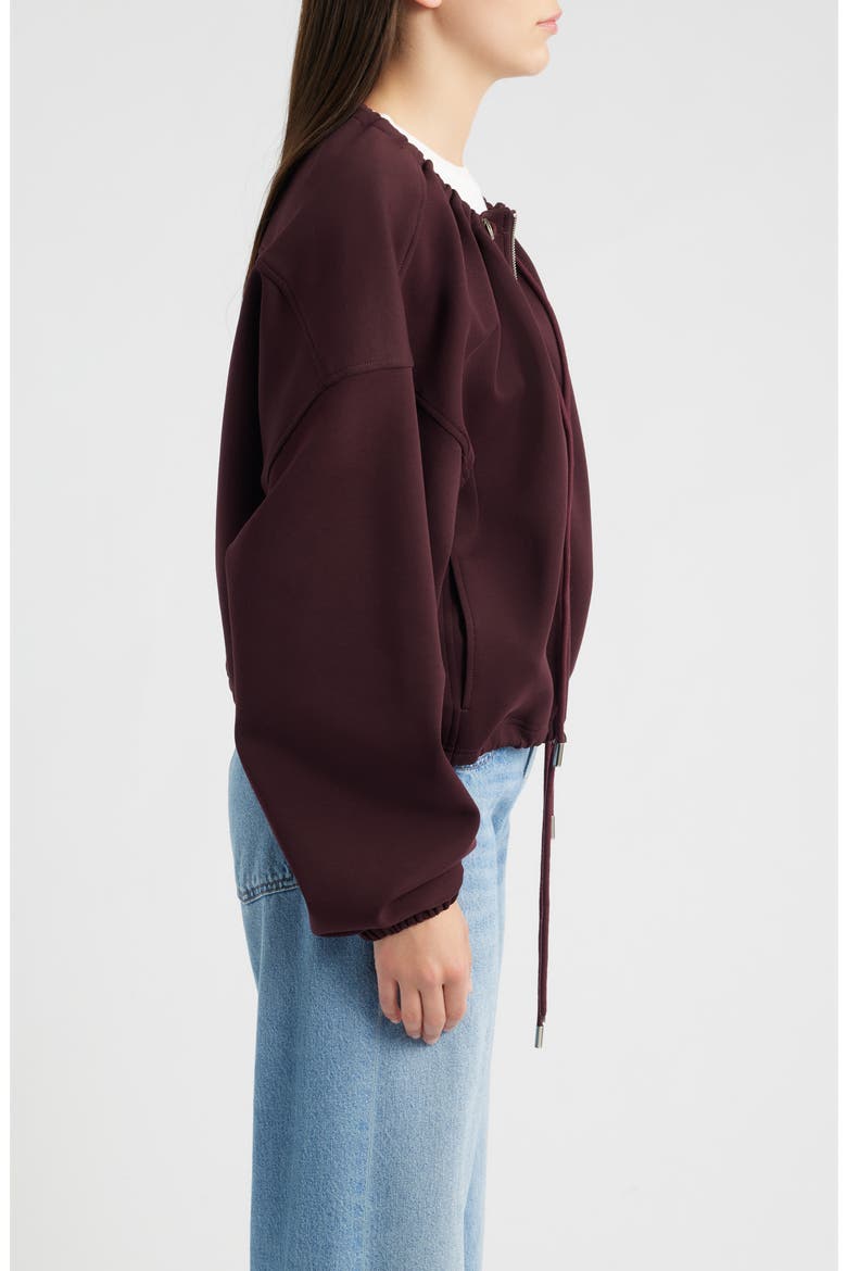 Shosha Jacket, Alternate, color, BORDEAUX