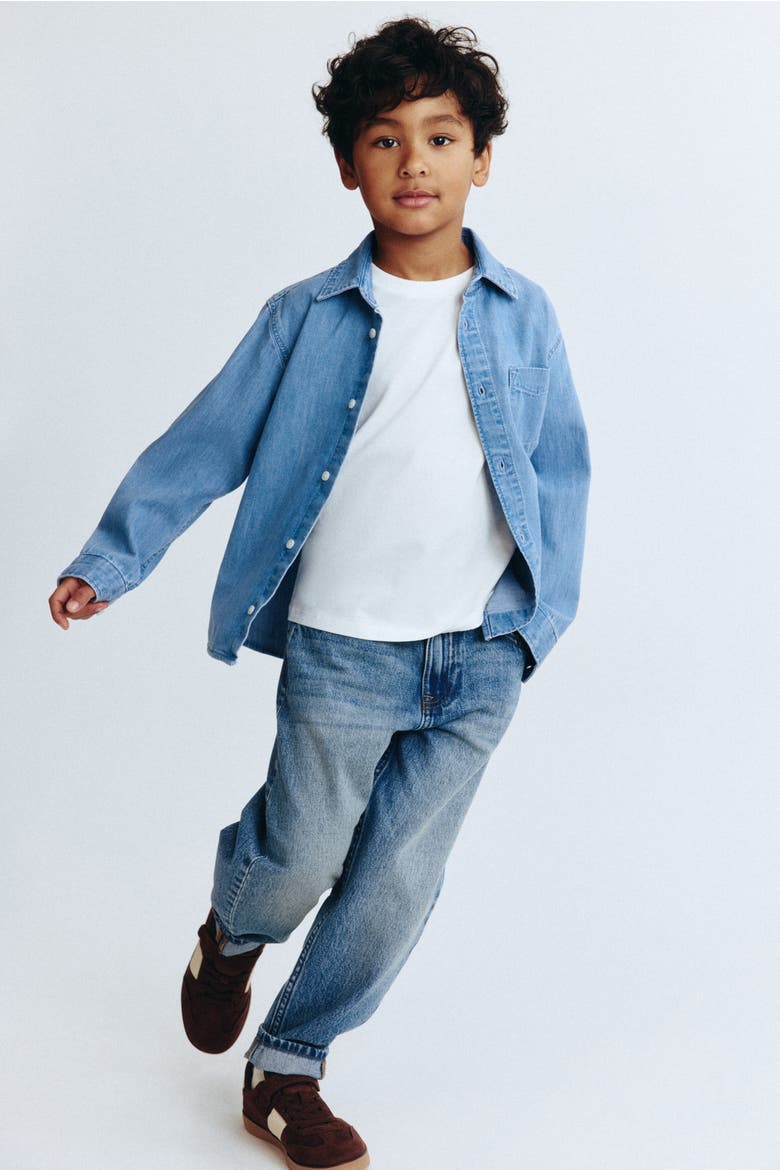 Loose Fit Jeans, Alternate, color, Denim blue