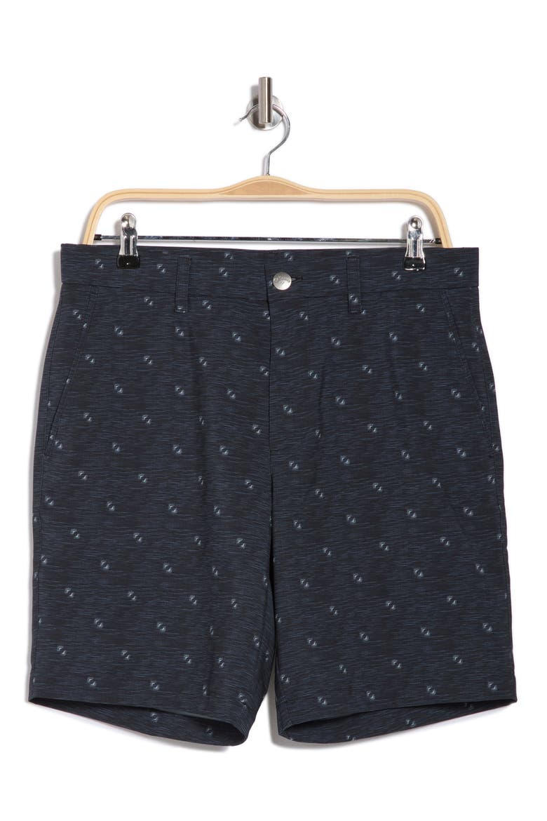 Flat Front Golf Shorts, Alternate, color, CAVIAR