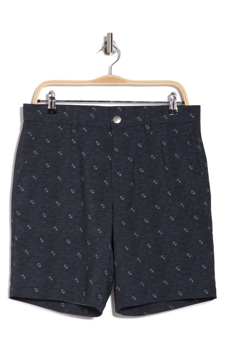 Callaway Flat Front Golf Shorts, Alternate, color, Caviar