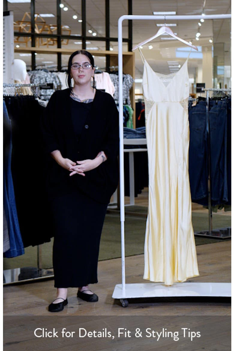 Solstitce Satin Maxi Dress video