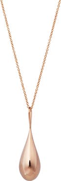 Roseate Large WaterDrop Pendant Necklace