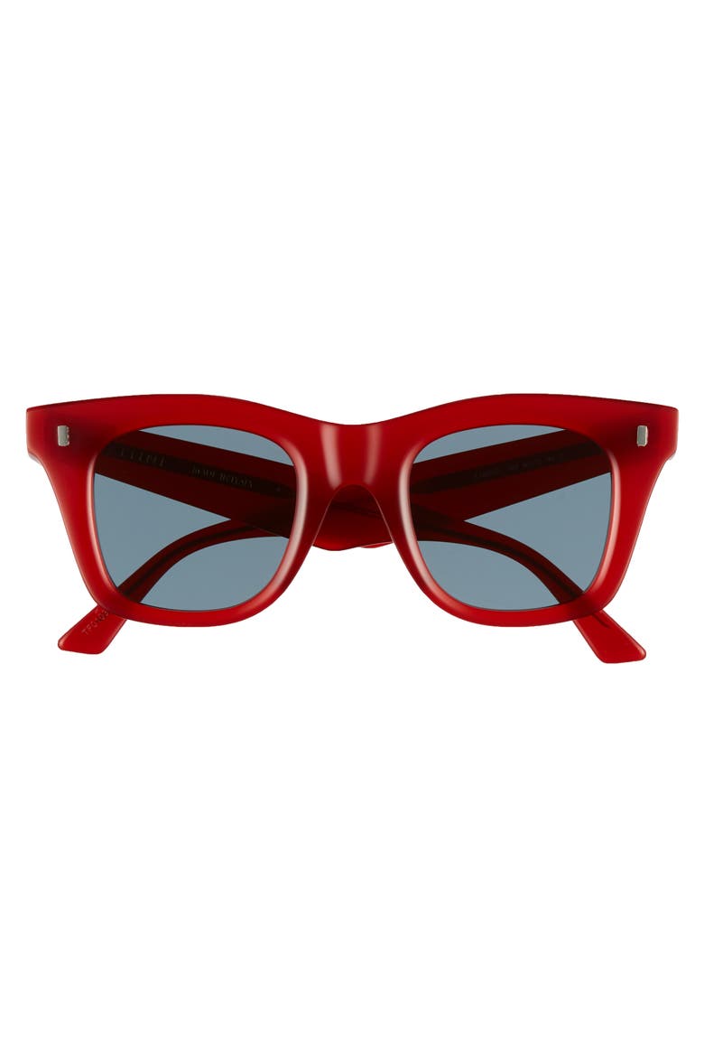 46mm Square Sunglasses, Alternate, color, OPAL RED