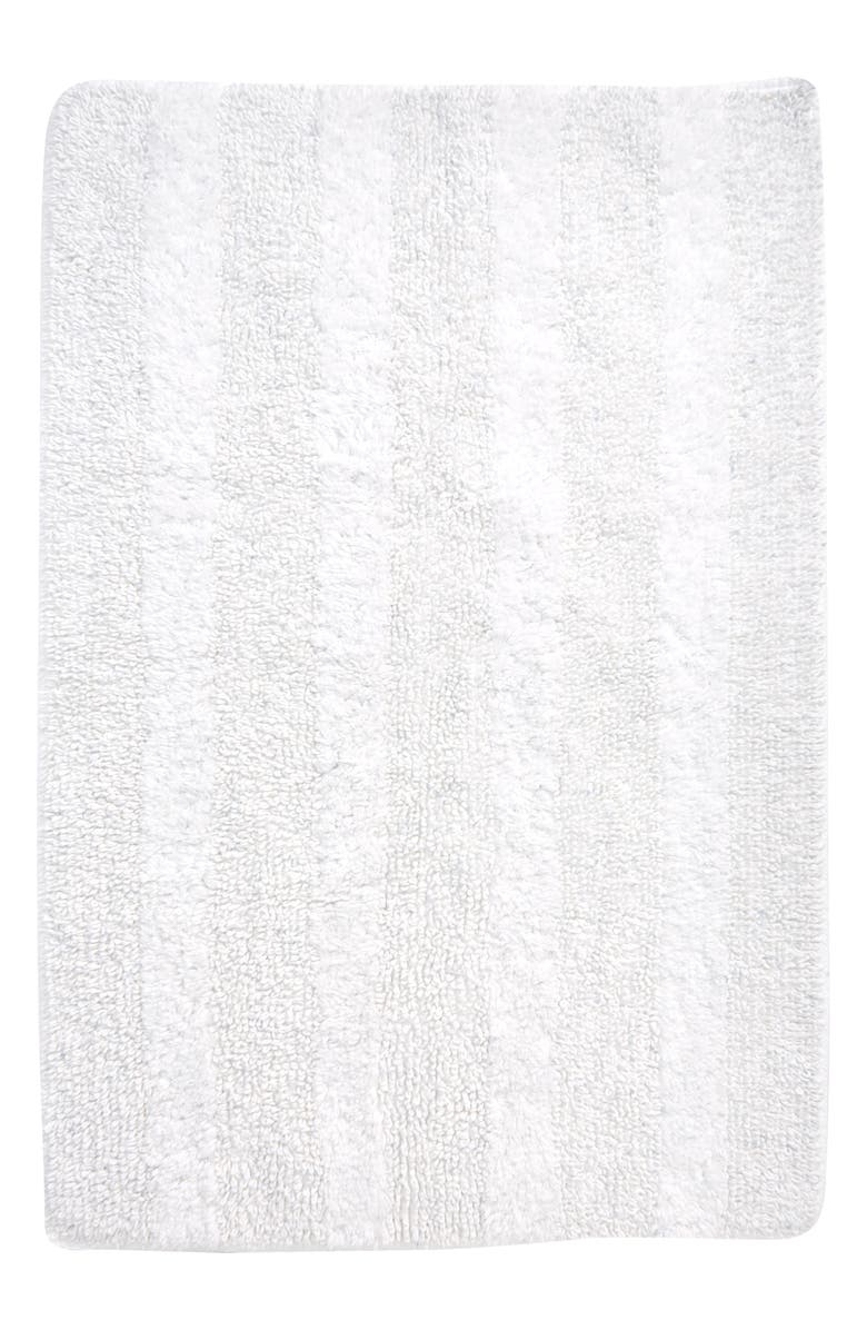 Nordstrom Luxury Reversible Stripe Bath Mat, Alternate, color, 