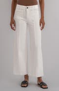 KUT from the Kloth Meg Seamed High Waist Ankle Wide Leg Pants
