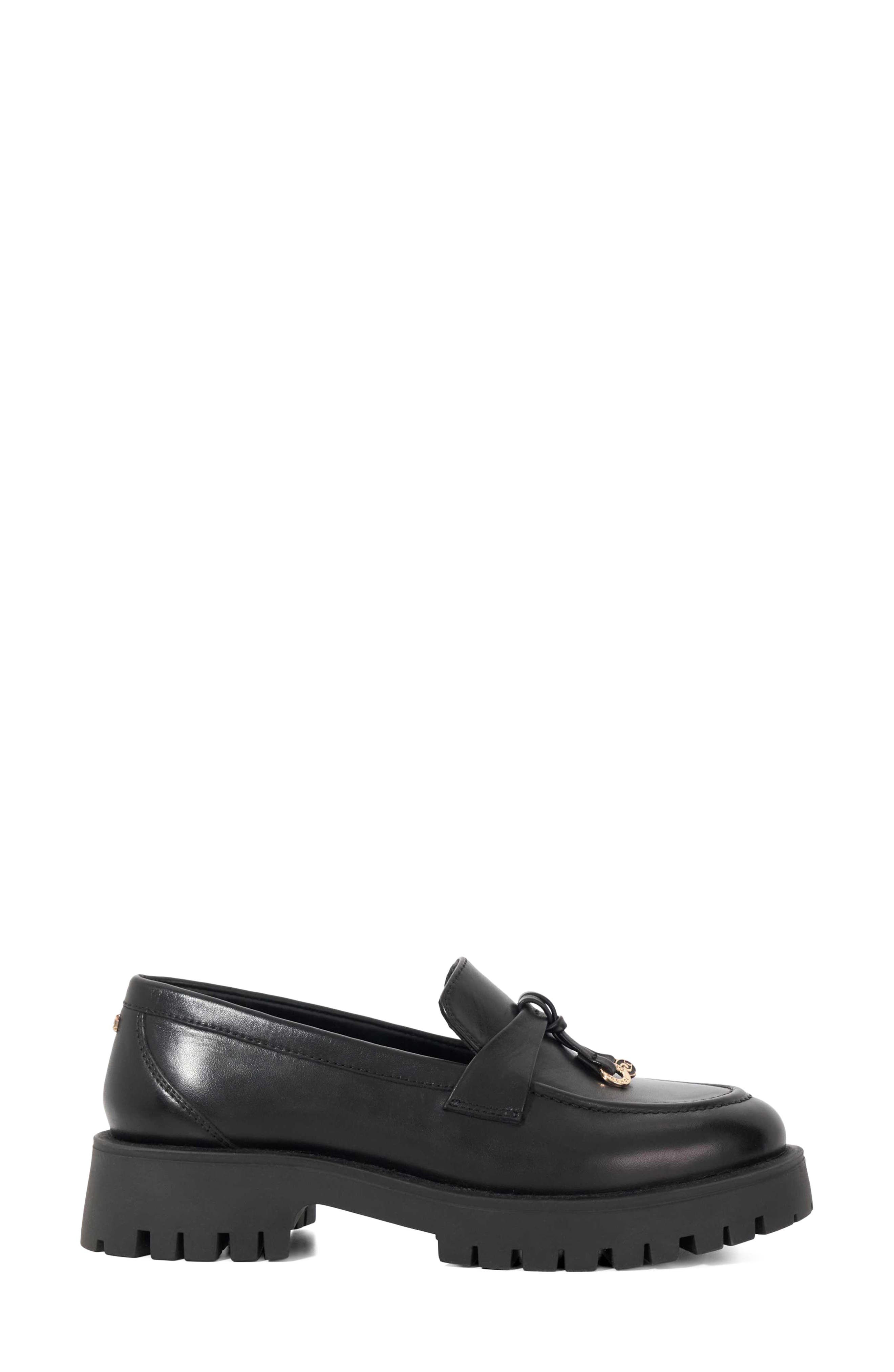 Garretts Leather Loafer, Alternate, color, BLACK