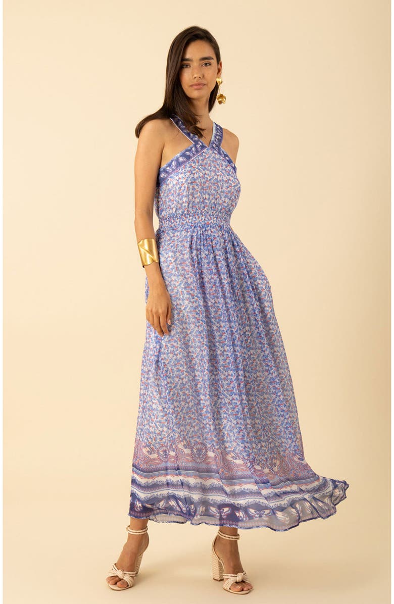 Hale Bob Janiyah Chiffon Maxi Dress, Main, color, 